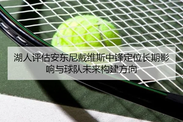 湖人评估安东尼戴维斯中锋定位长期影响与球队未来构建方向